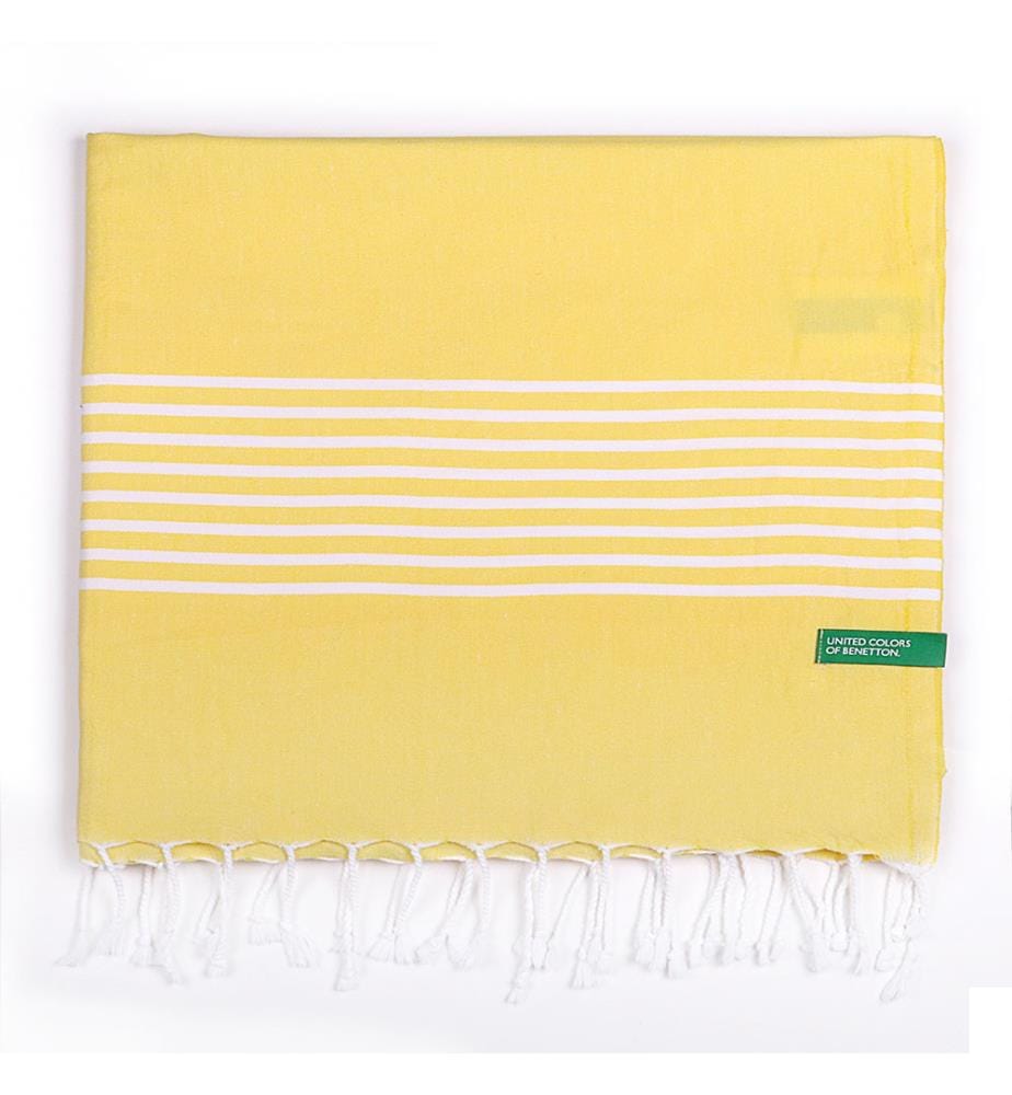 Serviette de Hammam 80 x 165cm 170Gsm Jaune
