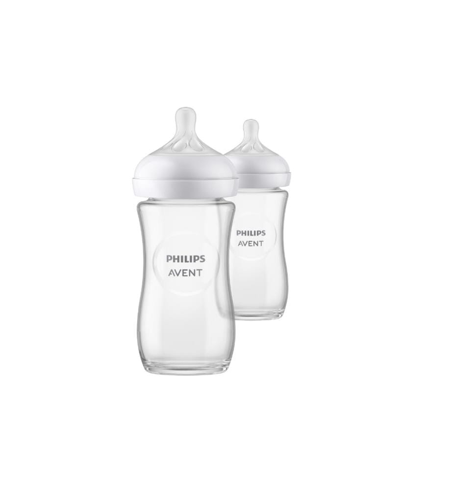 PHILIPS AVENT - Bouteille en verre Natural Response Set de 2 pièces 260 ml