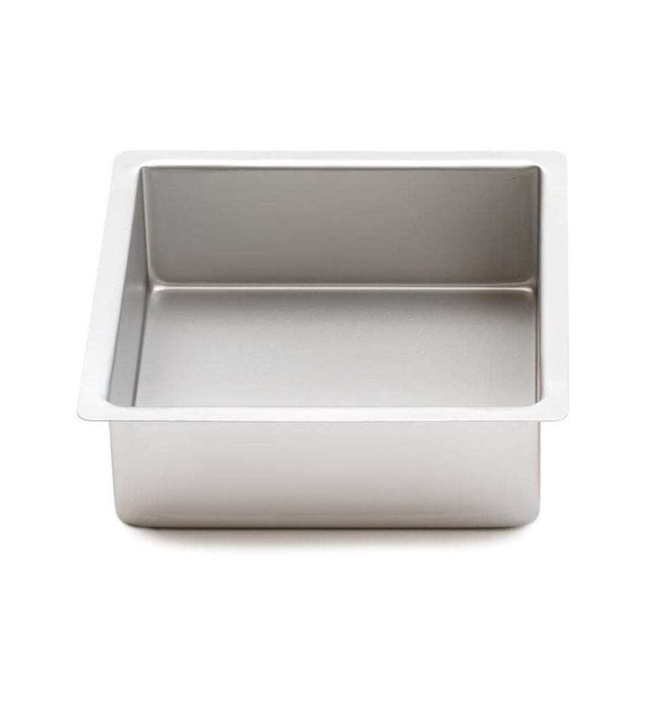 Moule à gâteau Decora carré Pro 25 x 25 cm, Argent