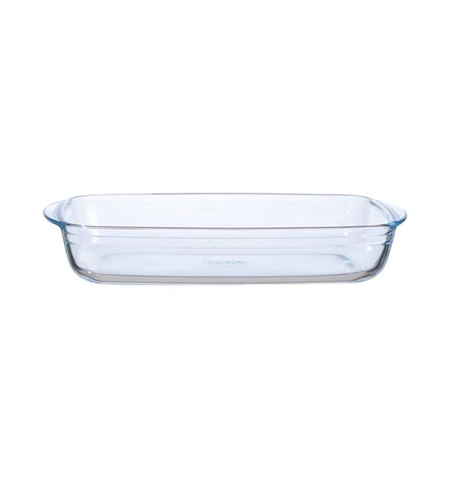 Plat à gratin International Cookware 39 x 24 cm carré, transparent