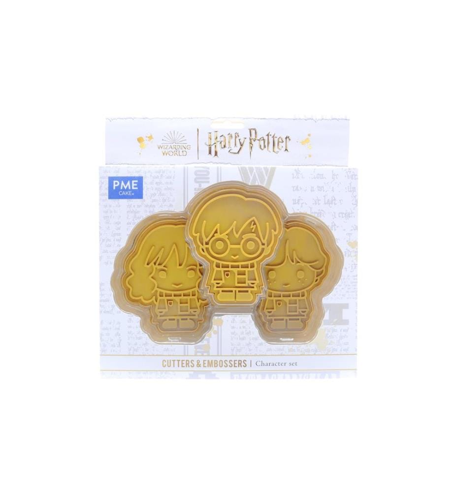 PME Set de pâtisserie Harry, Hermione et Ron Harry Potter, 6 pièces