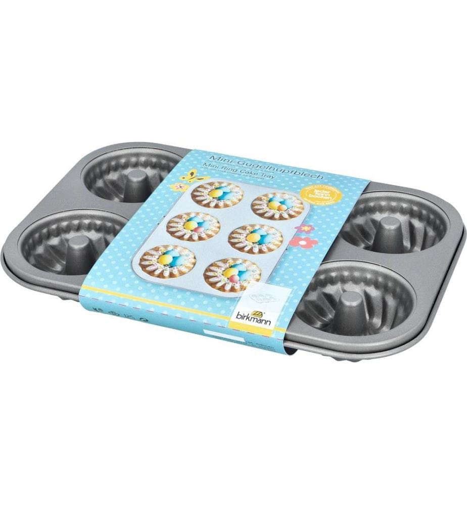 Mini moule à pâtisserie RBV Birkmann Easy Baking 1 pièce, Noir