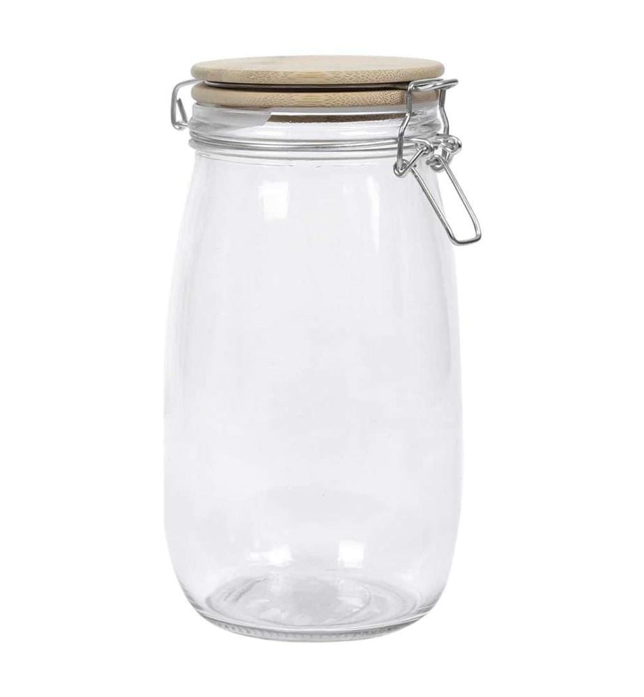 Bocal de Conservation Couver cle Bambou - 1.5 L