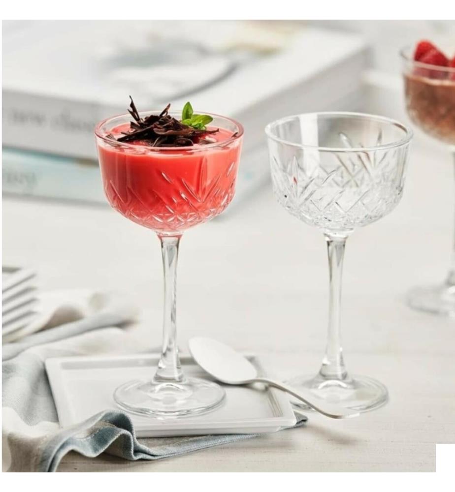 Lot de 4 verres - Transparent