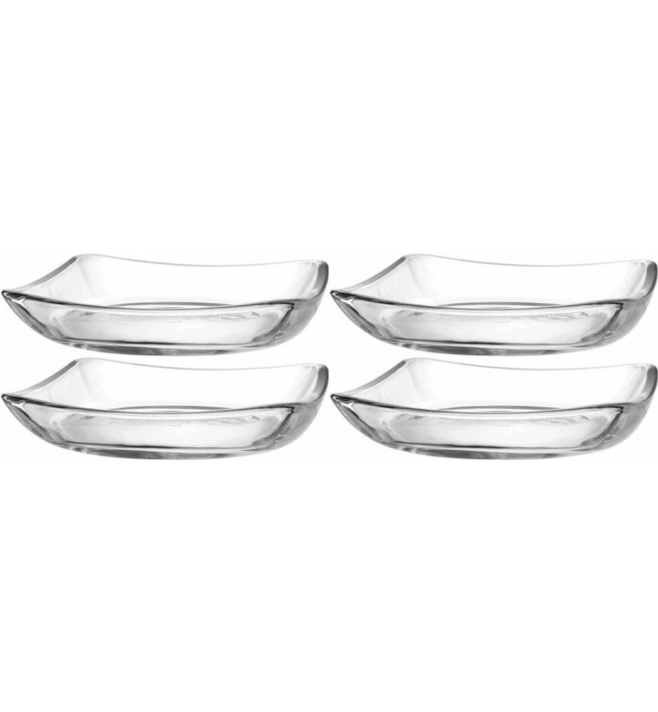 Lot de 4 bols - Piazza - Transparent