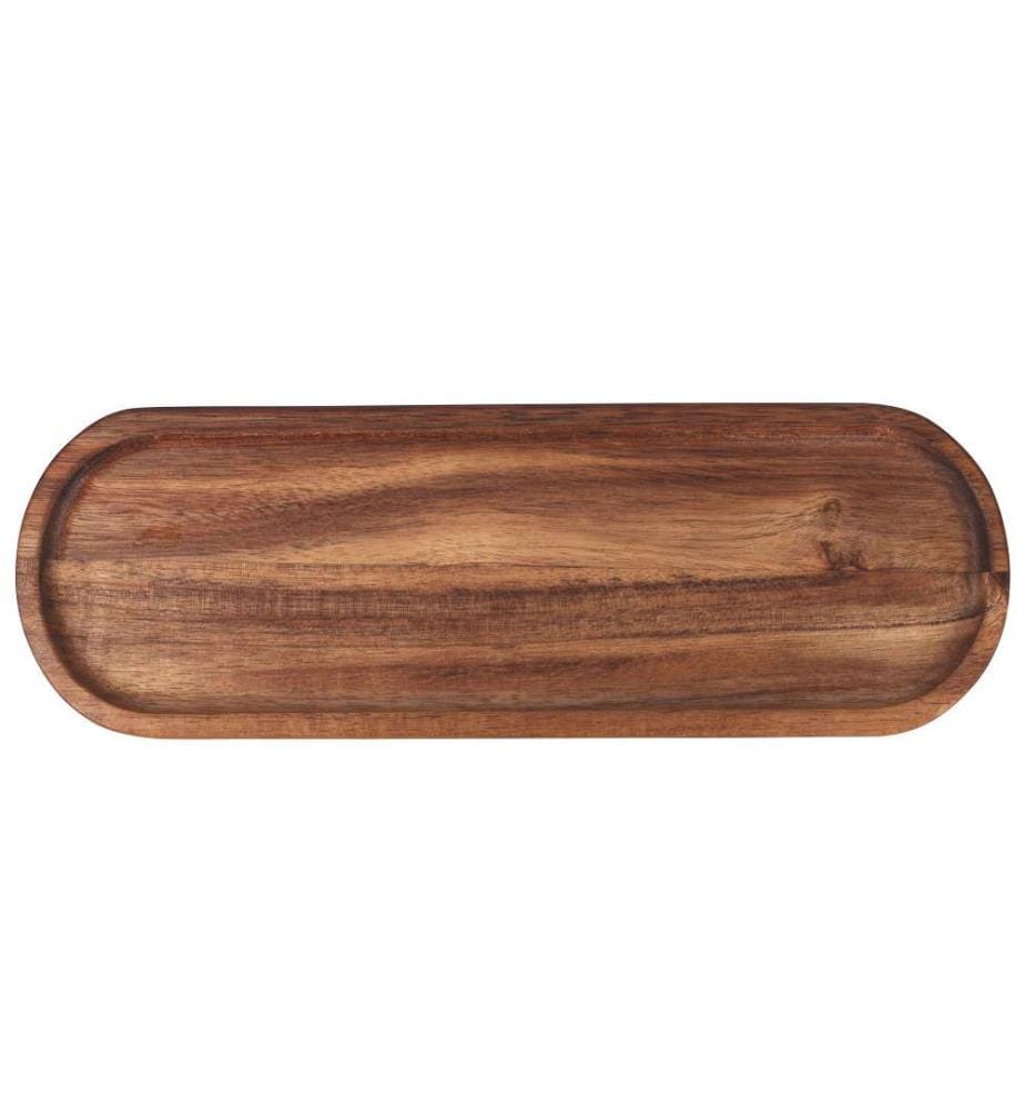 Plateau de service Woody Tapas - Marron