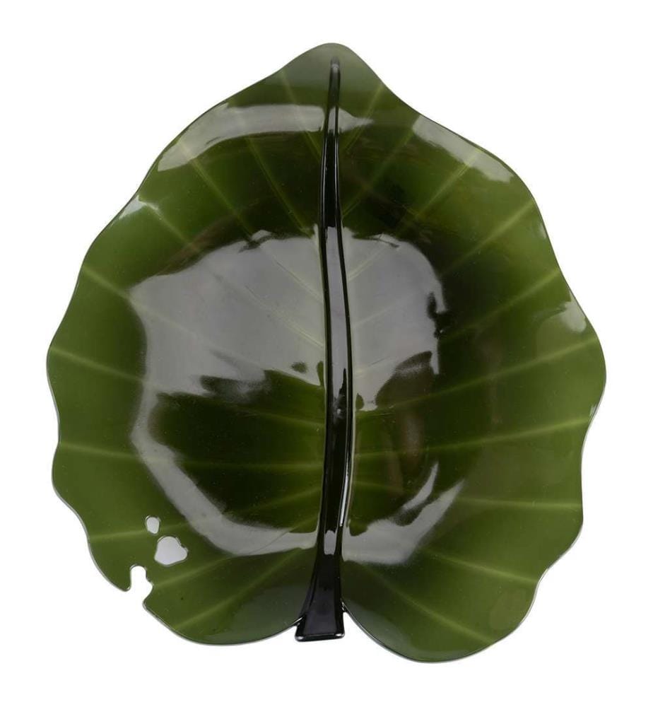 Soucoupe Cuisine Feuille Verte - Vert