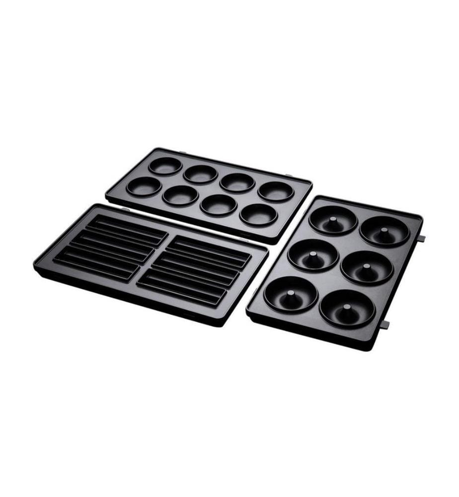 Set de 3 assiettes Fiesta - Noir