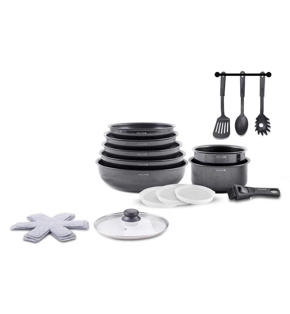 Batterie de cuisine 18 pièces