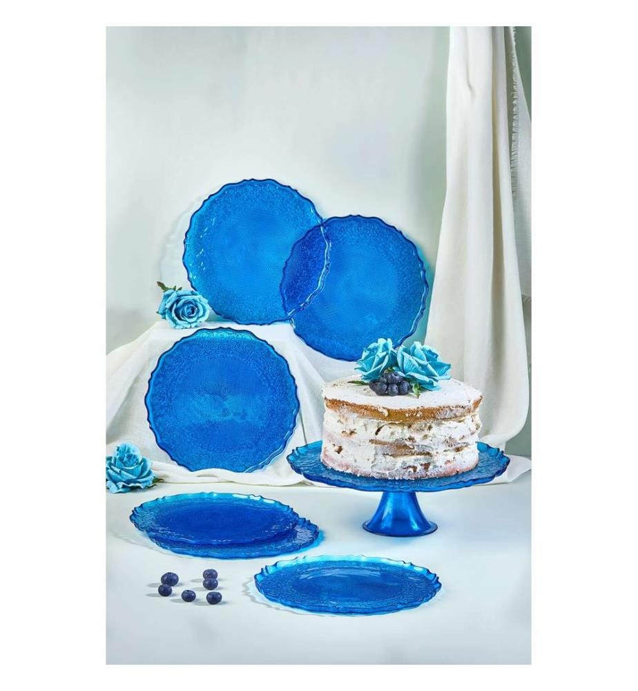 Lot de 7 assiettes à dessert