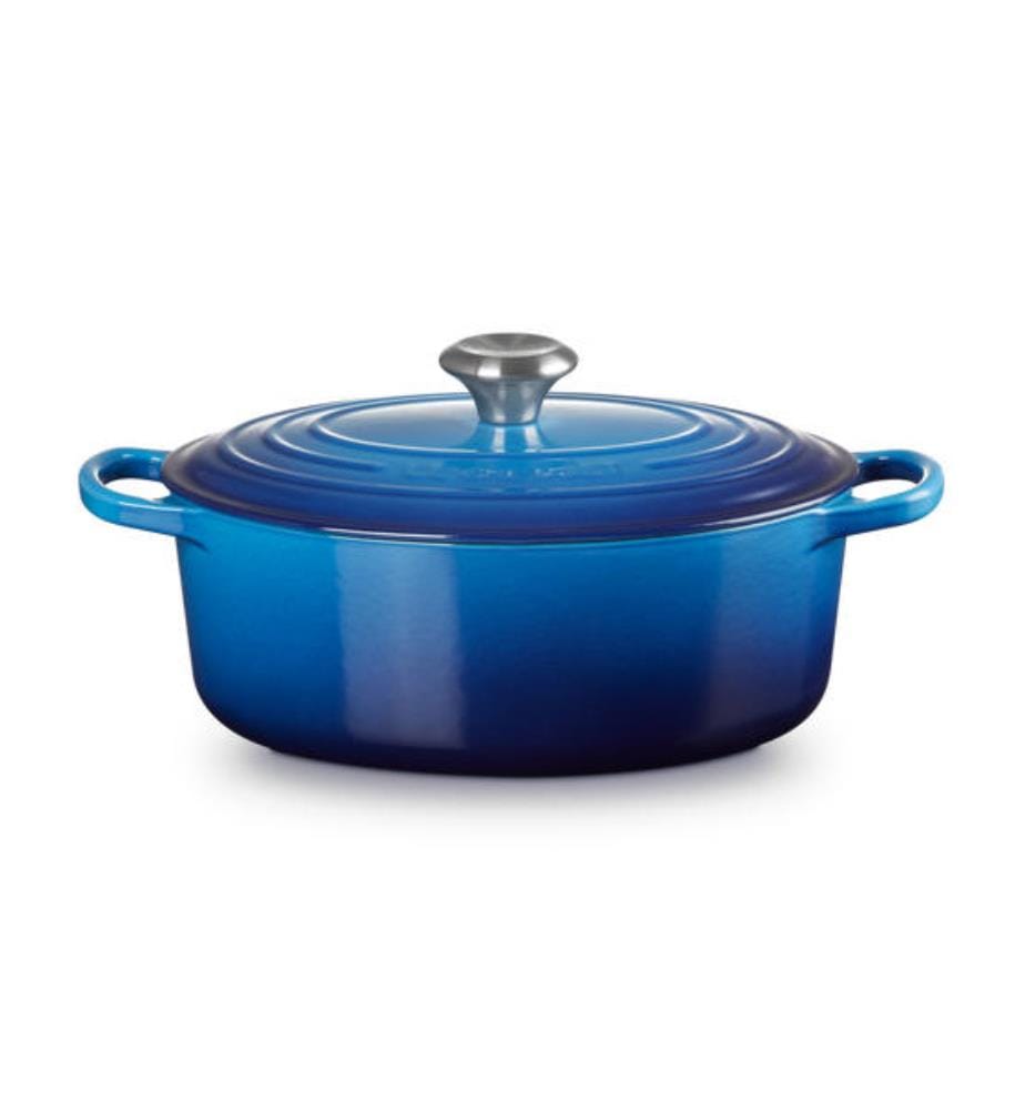 Cocotte ovale en fonte émaillée 4.1 L, 27cm