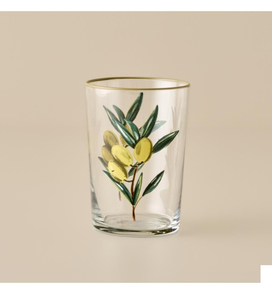 Verre à boissons gazeuses Olive 510 cc - Vert