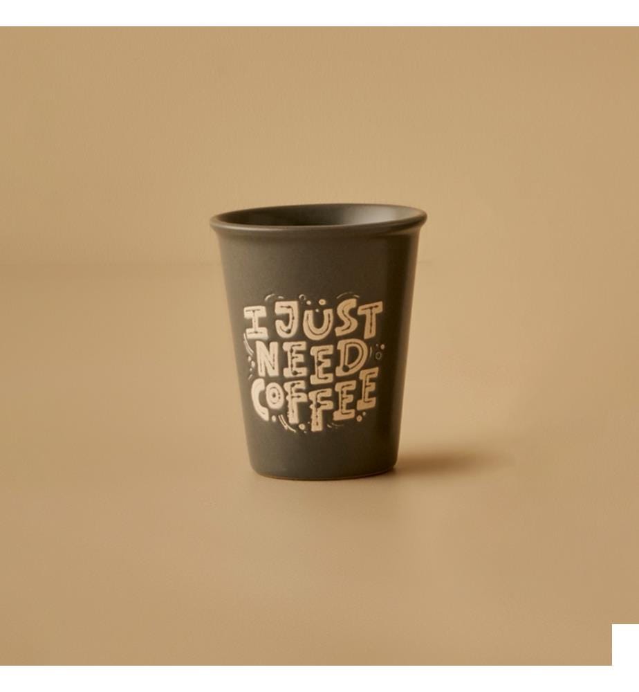 Tasse à espresso Just 100 ml - Anthracite