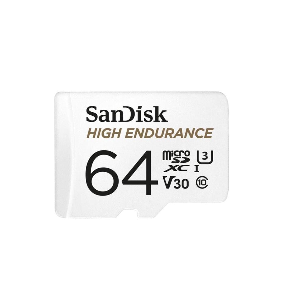 SANDISK - Carte microSDXC High Endurance UHS-I 64 GB