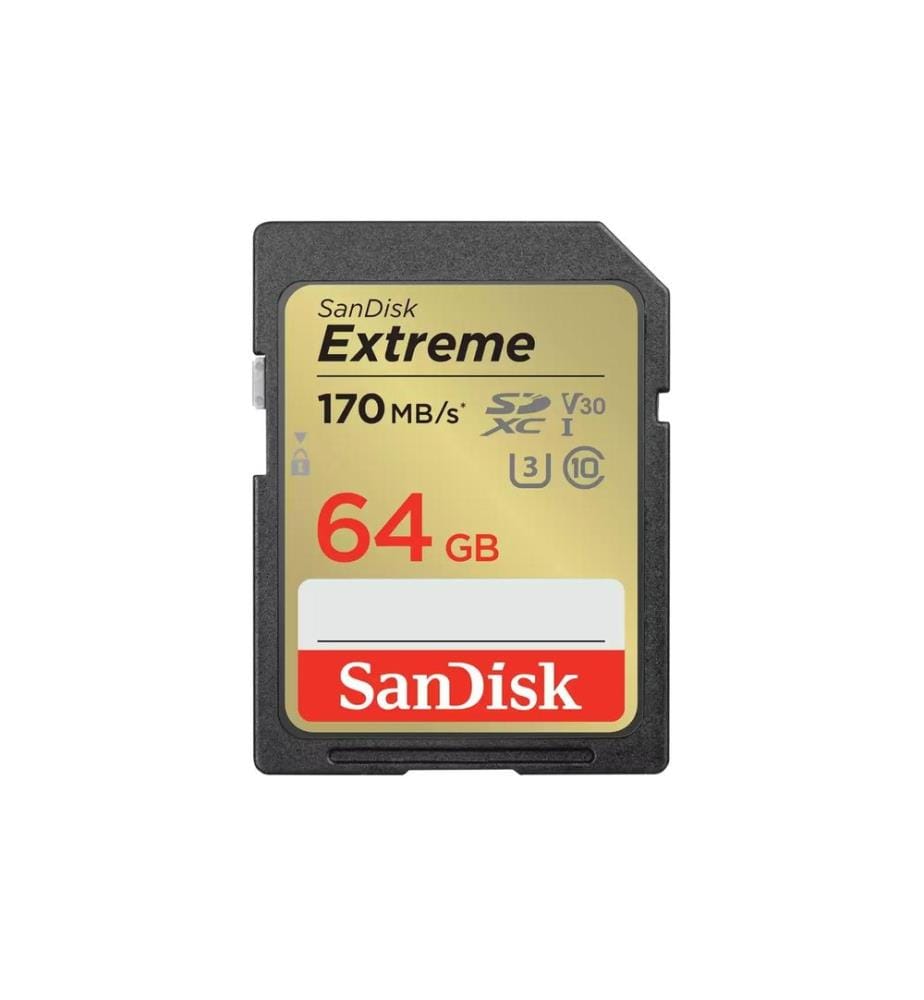 SANDISK - Carte SDXC Extreme 64 GB