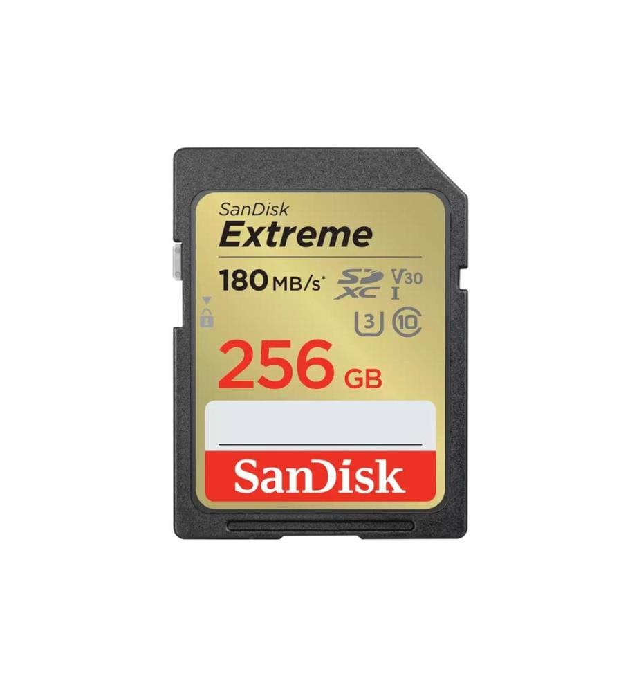 SANDISK - Carte SDXC Extreme 256 GB