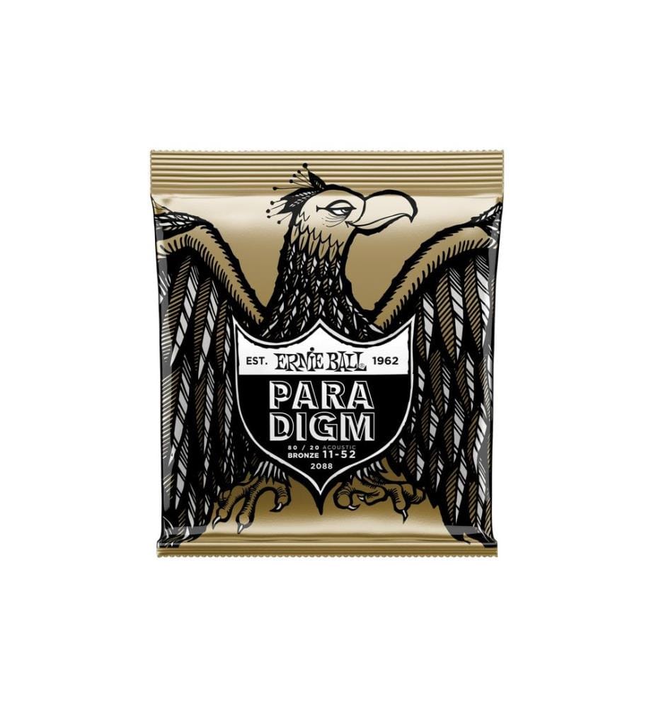 Ernie Ball - Cordes de guitare 2088 Paradigm Bronze 80/20  Light 11-52
