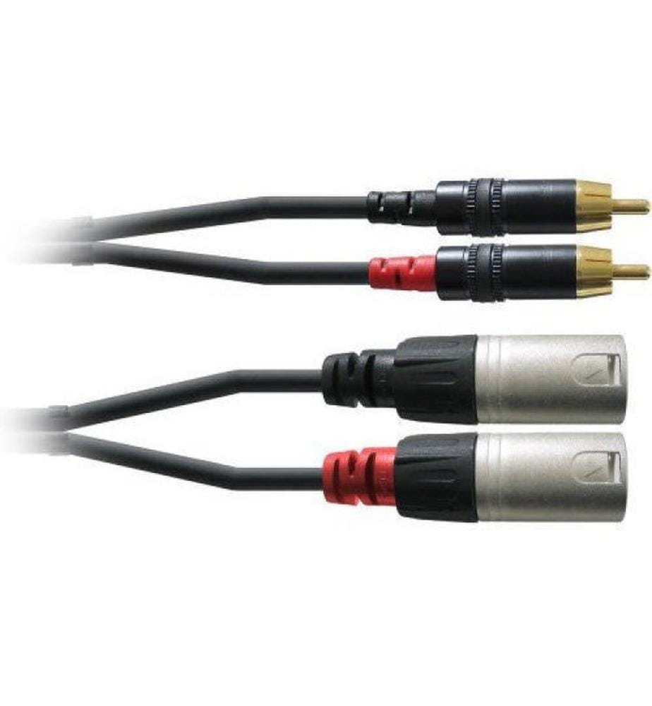 Cordial - Câble audio CFU 3 MC Cinch - XLR 3 m