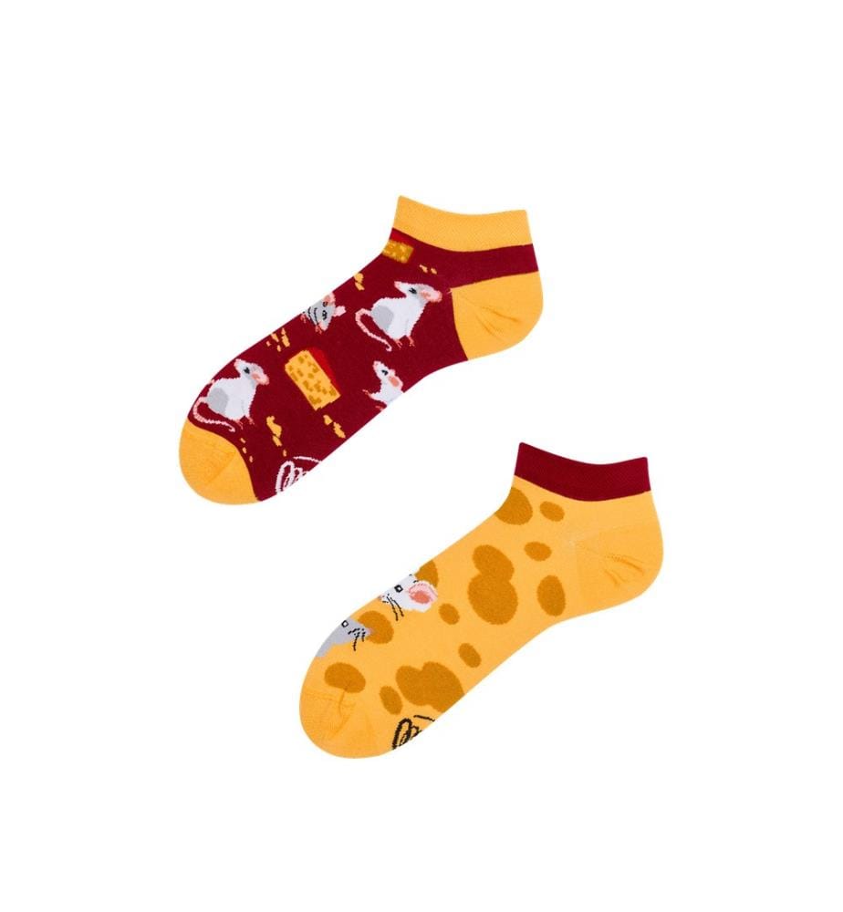 Socquettes Mouse and Cheese Low