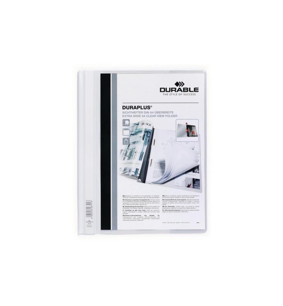 DURABLE - Classeur à levier Duraplus Blanc