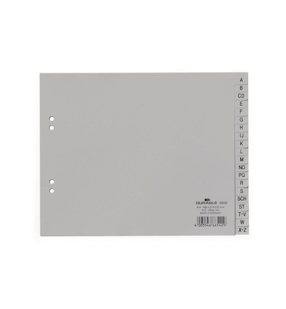 DURABLE - Registre A4 A-Z