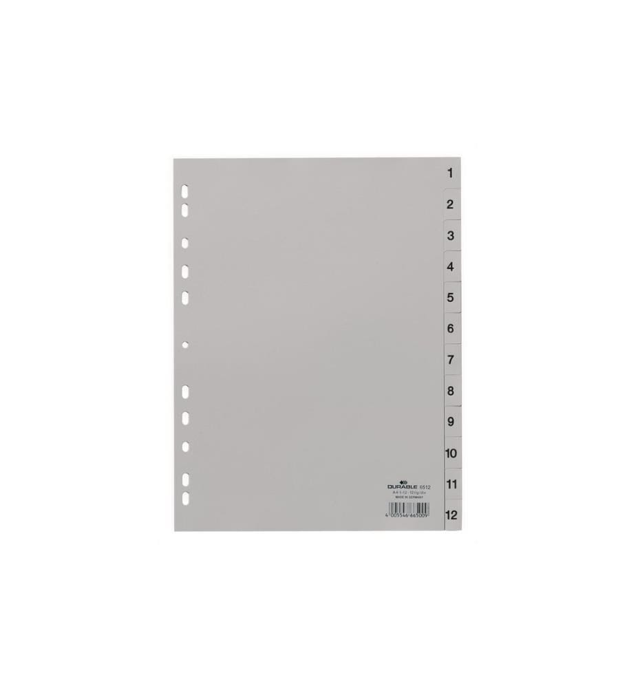 DURABLE - Registre A4 1-12