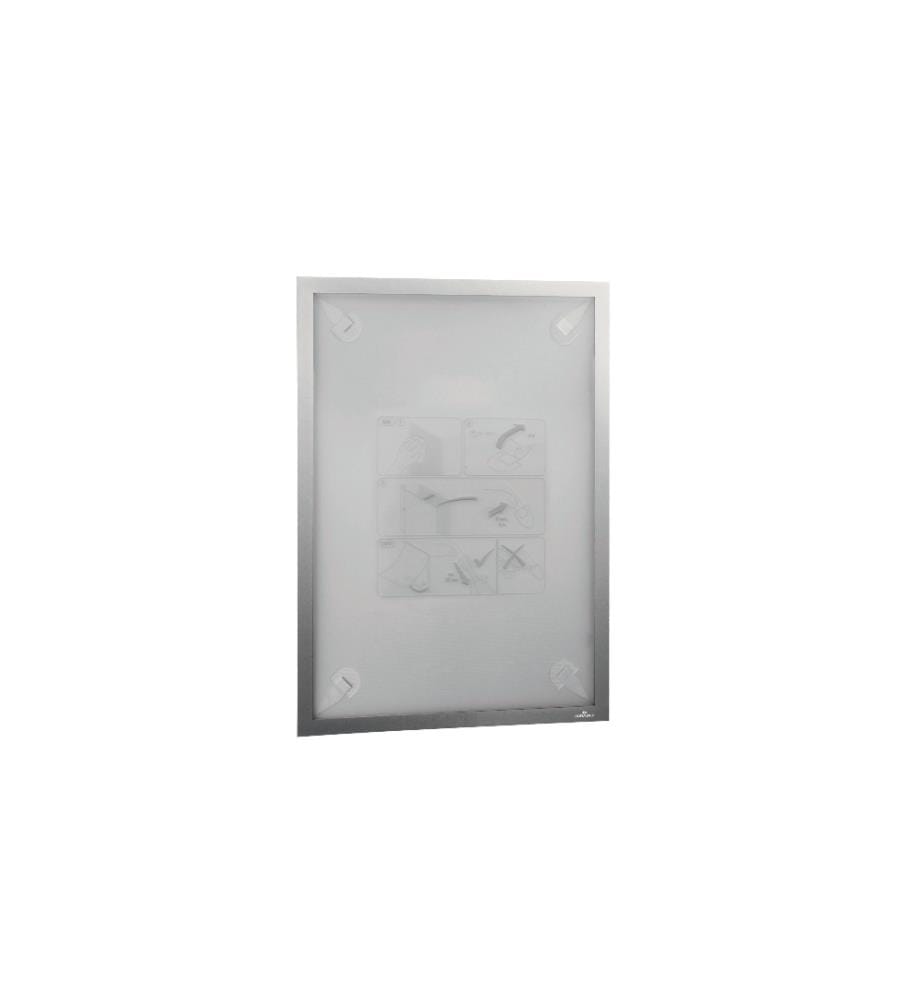 DURABLE - Cadre de présentation Duraframe Wallpaper A3 Argenté