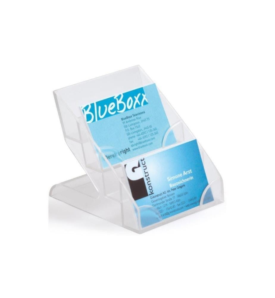 DURABLE - Étui à cartes de visite Business Card Display Box