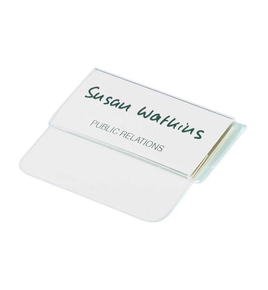 DURABLE - Badge nominatif 40 x 75 mm, 25 pièces