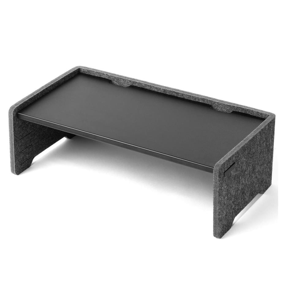 DURABLE - Réhausseurs pour moniteur EFFECT Feutre PET gris