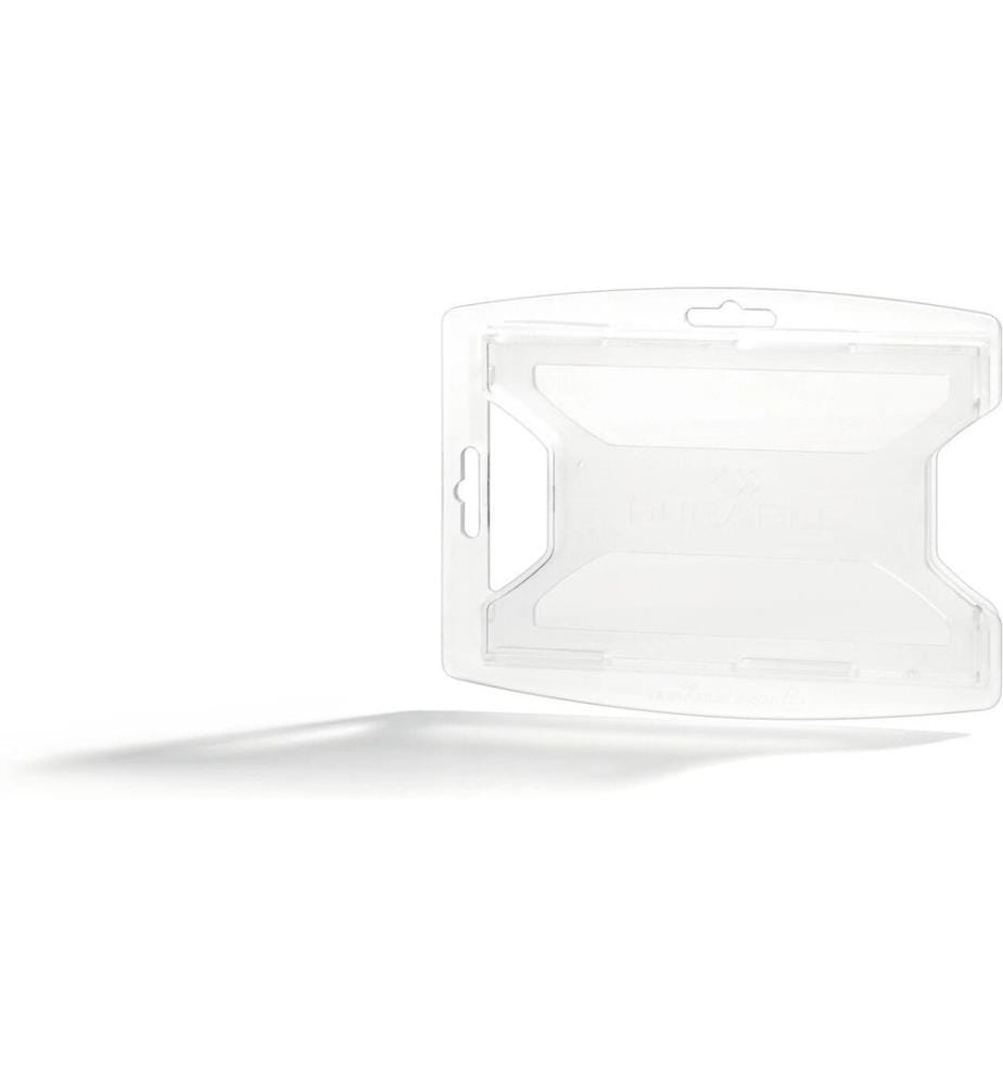 DURABLE - Porte-carte reXycle 2 cartes 10 pièces, Transparent