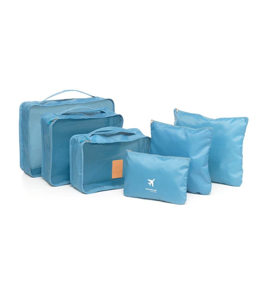 Ensemble de sacs de rangement pour bagage - 6 pièces