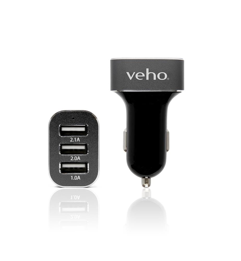 Chargeur de voiture triple USB 5V 5.1A