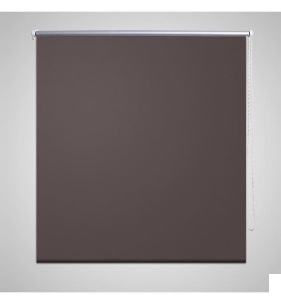 Store enrouleur occultant 80 x 175 cm marron