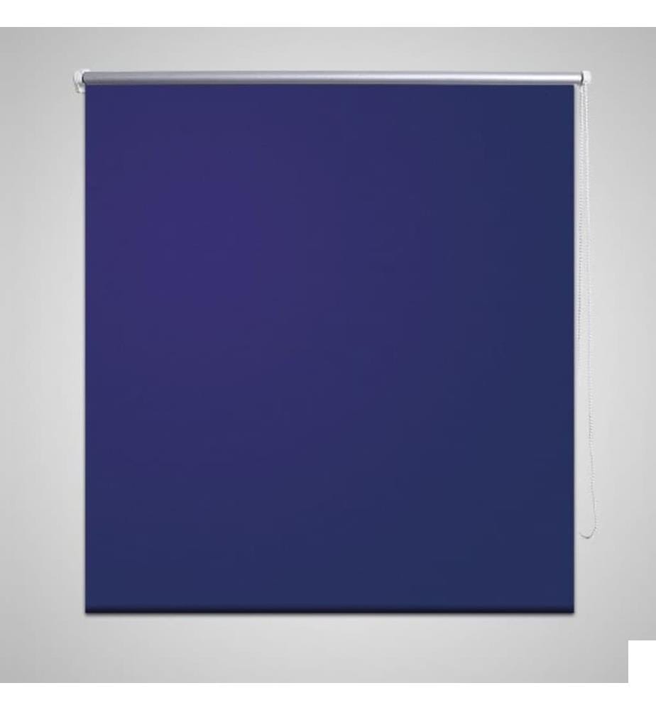 Store enrouleur occultant 100 x 230 cm bleu