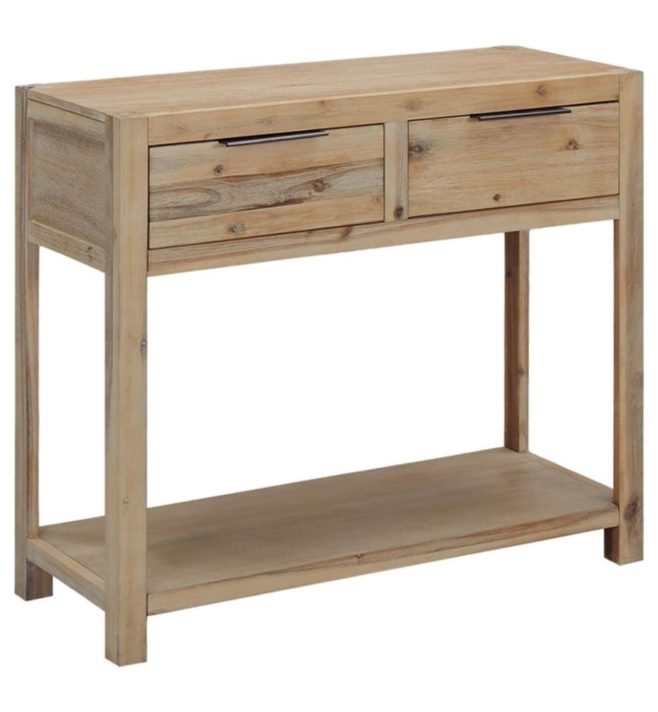 Table console 82x33x73 cm Bois d'acacia massif