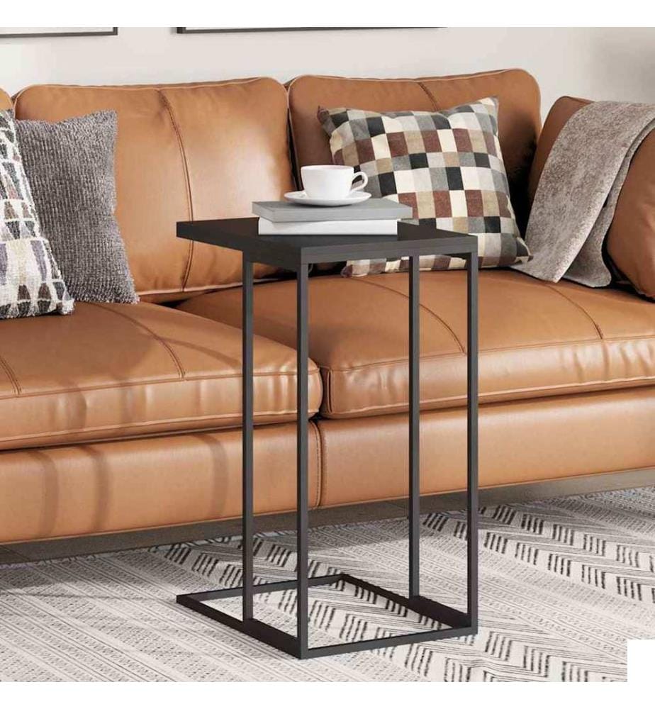 Table d'appoint Noir 40x30x59 cm Bois d'ingénierie