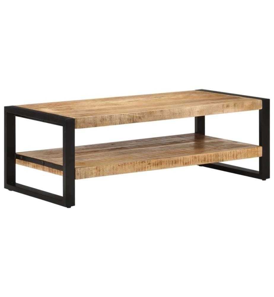 Table basse 120x55x40 cm Bois de manguier massif