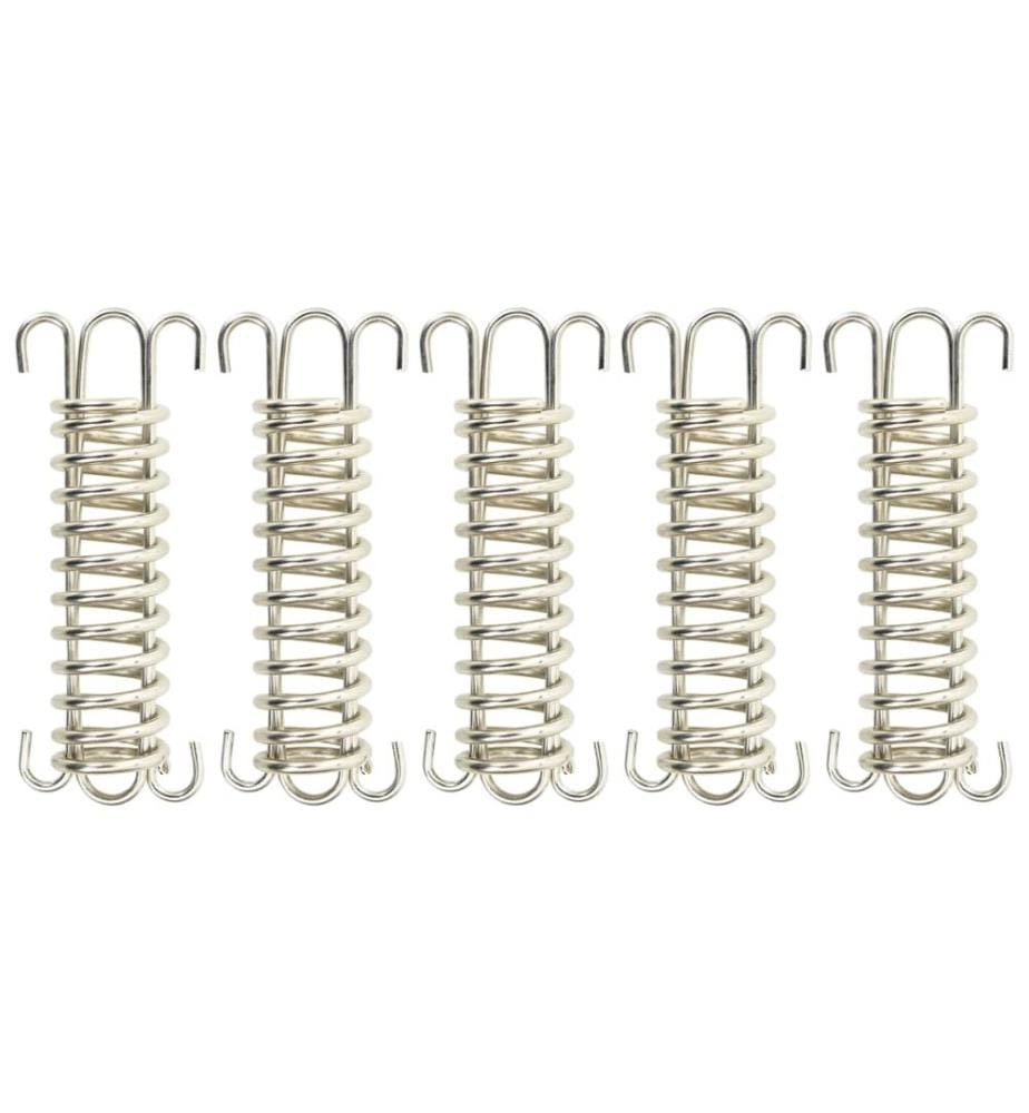 Verrous à ressort pour voile d'ombrage 5 pcs Acier inoxydable