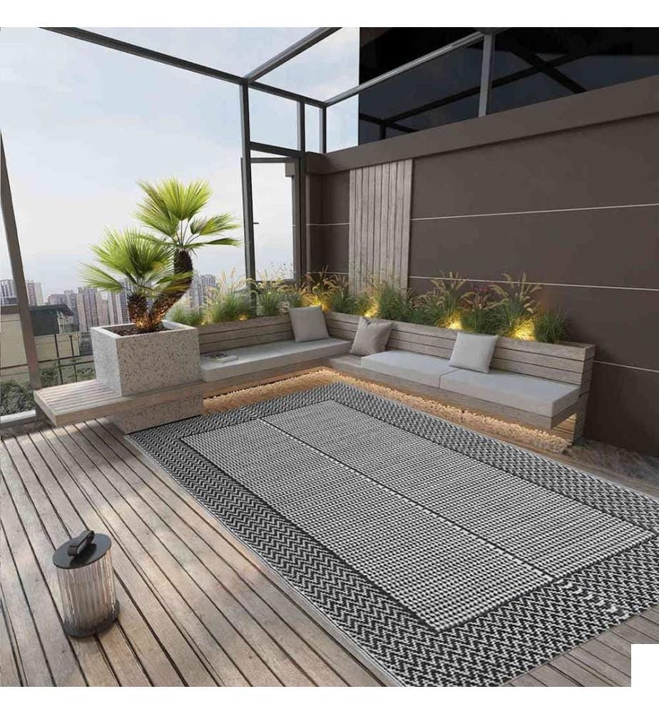 Tapis d'extérieur ARAKIL Gris 190x290 cm PP
