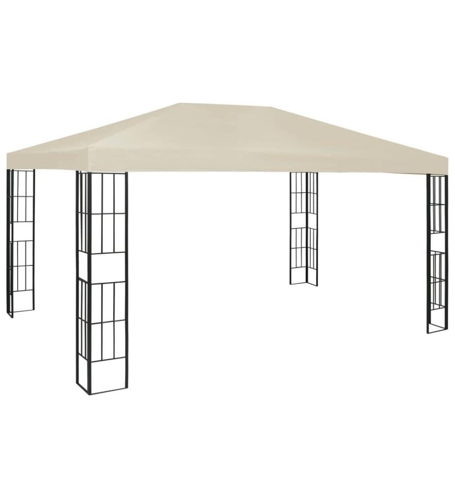 Tonnelle 3x4 m Crème
