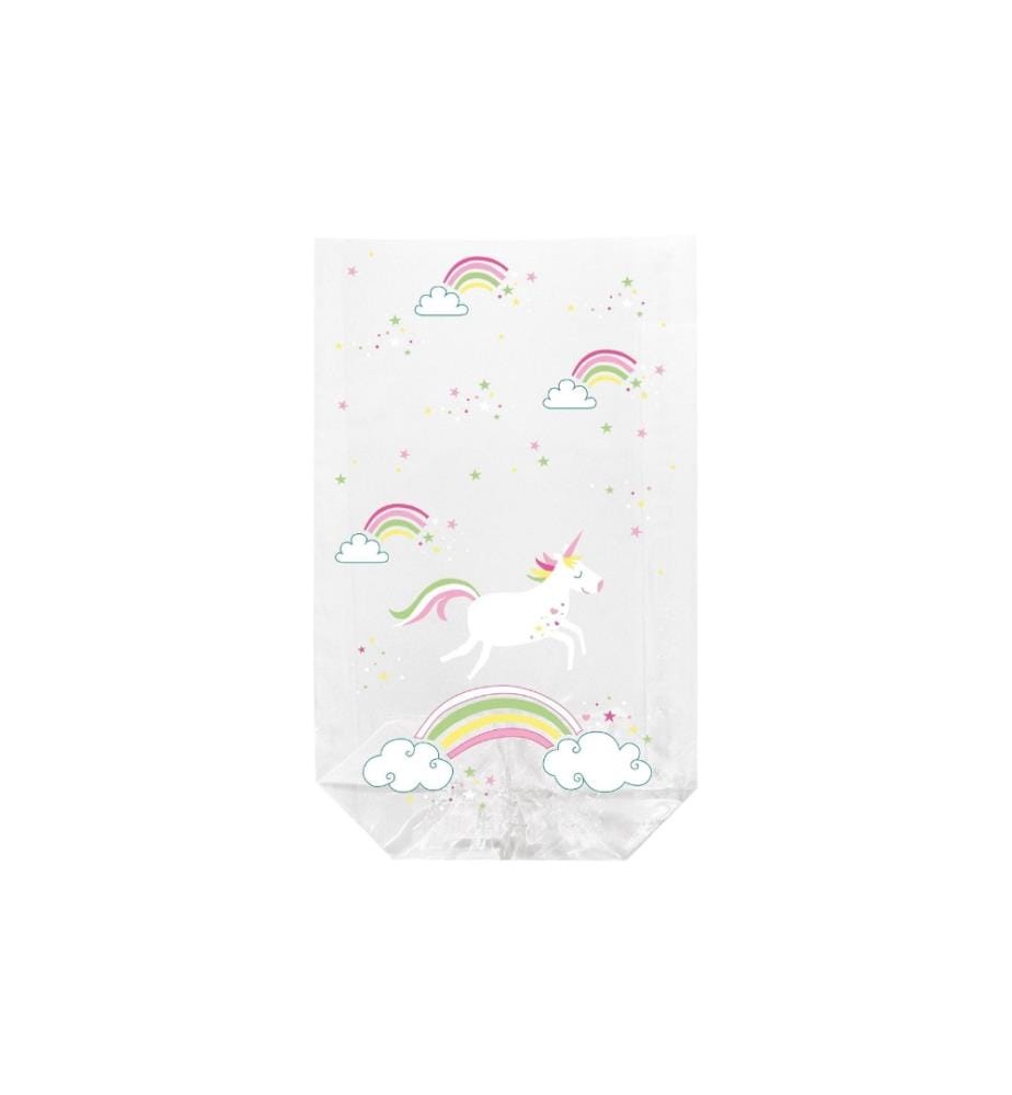 Braun + Company Emballage des biscuits Licorne 11,5 x 19 cm, Multicolore