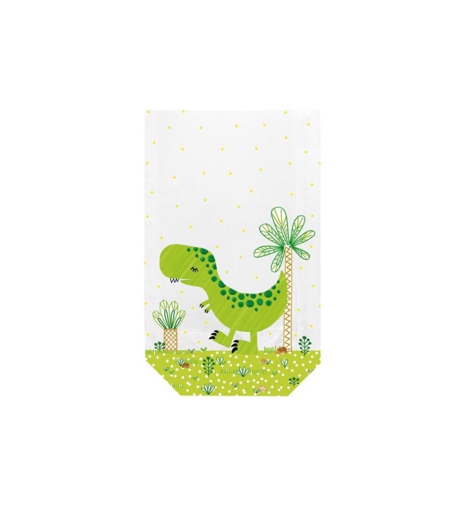Braun + Company Emballage des biscuits Dinos 11,5 x 19 cm, Multicolore