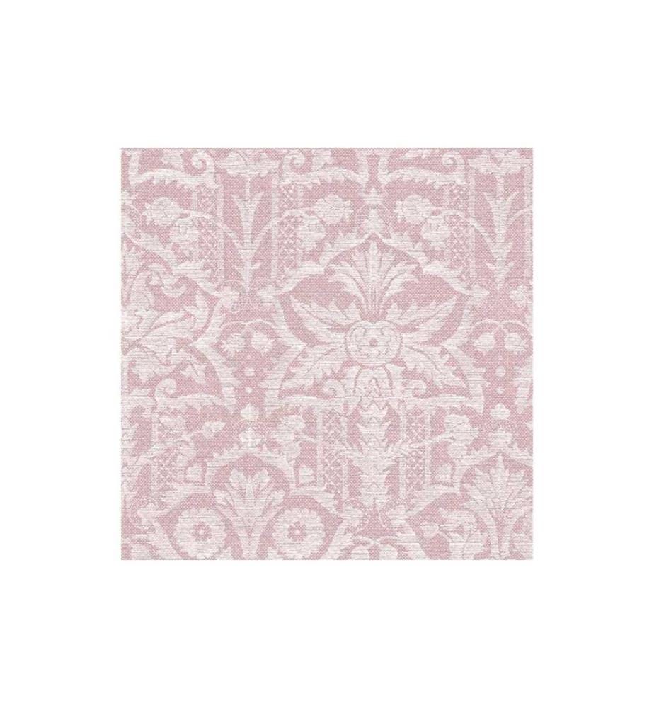Braun + Company Serviettes en papier Jacquard Softrose, 40 cm x 40 cm, 20 Pièce/s