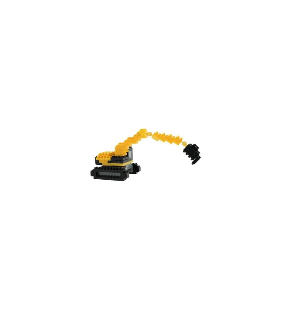 BRIXIES Modèle construction Pelle sur chenilles JCB de 110 briques