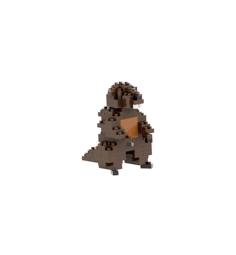 BRIXIES Modèle construction Marmotte Kit de construction 3D en plastique