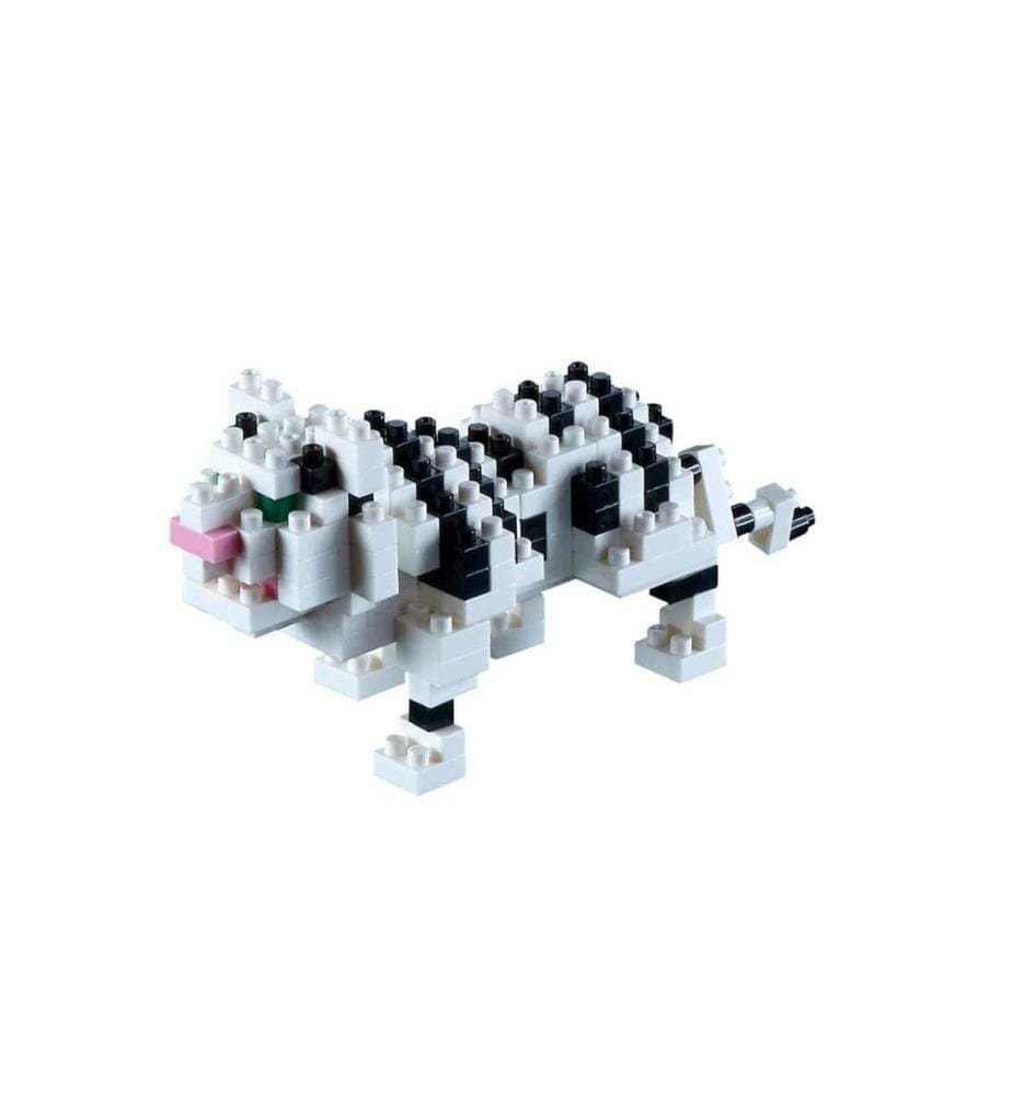BRIXIES Modèle construction Tigre blanc de 155 briques