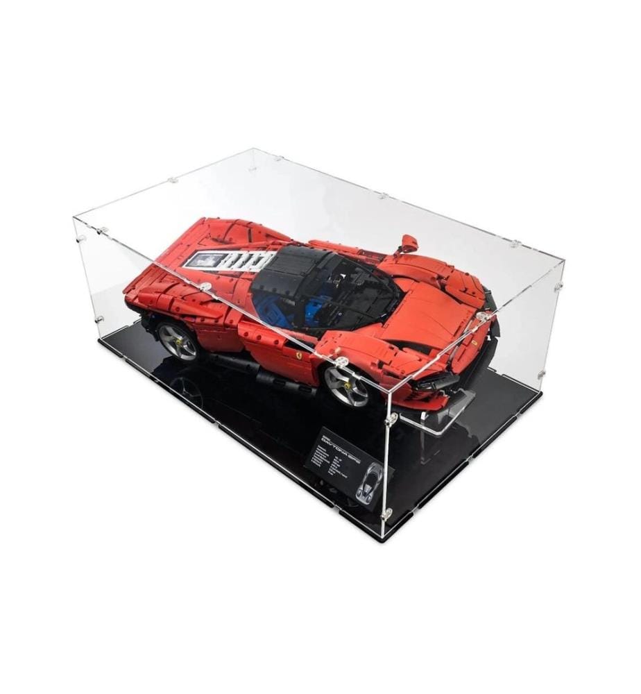 iDisplayit Présentoir en acrylique pour LEGO 42143 Ferrari Daytona SP3