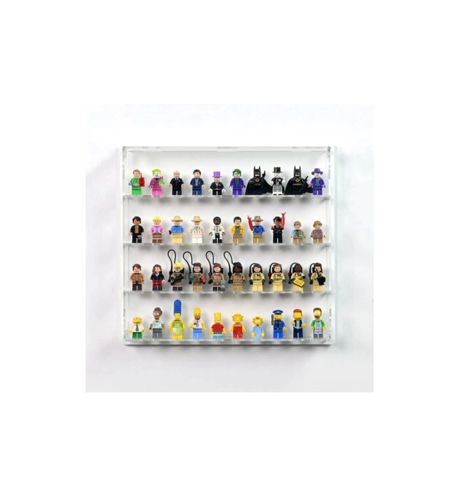 iDisplayit kit de construction acrylique-mur-display pour 40 LEGO-Minifigures