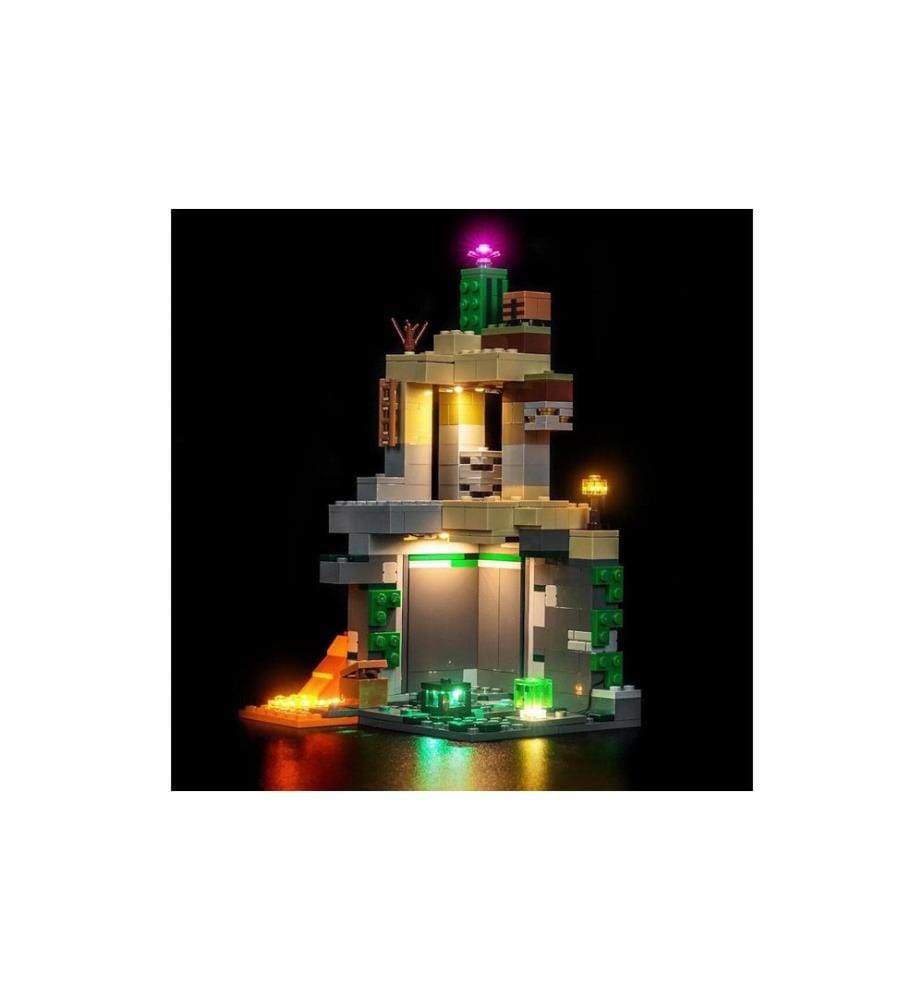 BrickBling Lumières-LED pour LEGO® 21587 Minecraft Donjon de zombies